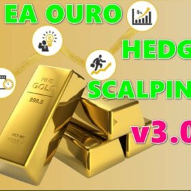 EA OURO HEDGE SCALPING 3.0 Unlimited MT4 System Metatrader 4 Forex Trading